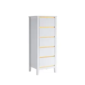 Idi-k22055 Furniture Of America Chest Drawers 46.5 Inch H X 18.5 W Composite Material White Idi-k22055 Furniture Of America Chest Drawers 46.5 Inch H X 18.5 W Composite Material White