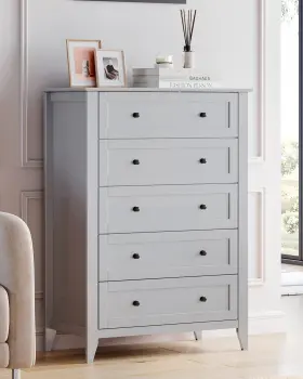 0l5kdesdsolq1e9npqldoqlr3s Garveehome 5 Chest Of Drawer Dresser Wood Storage Organizer Cabinet With Drawers For Be