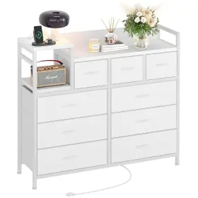 Garveehome 198723775364 Dresser For Bedroom With 9 Drawer Tv Stand Charging Station