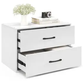 Giantex B08nxn6skq Dressers Stackable 2 Drawer Horizontal Organizer With Handles Dresser