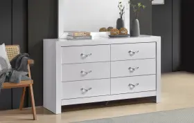 G002900-d Glory Furniture Moreland Dresser Sparkling White