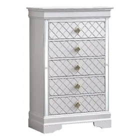 G6735-ch Glory Furniture Naples Chest Pearl White