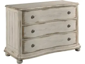 090-1119 Hammary Hidden Treasures Bowfront Accent Chest Elegant Wood Storage Cabinet