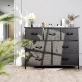 Fzsng-9011 Hefpture 7-drawer Fabric Storage Organizer Modern Dresser Cabinet