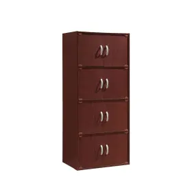 Hid44 Hodedah 8 Door Cabinet - Mahogany