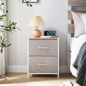 Home Furnishings Limited 313023695642 Nightstand Set Of 2 Small Dresser For Bedroom With Drawers Bedside Table Nig #2 Home Furnishings Limited 313023695642 Nightstand Set Of 2 Small Dresser For Bedroom With Drawers Bedside Table Nig #2