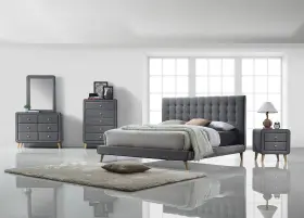 285882-ot Homeroots 43 Light Gray Solid Wood Standard Dresser/chest 285882-ot Homeroots 43 Light Gray Solid Wood Standard Dresser/chest