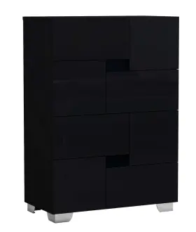 6000329646 Homeroots 44 Superb Black High Gloss Chest