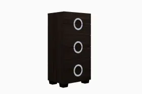 6000329656 Homeroots 25 Brown Six Drawer Standard Chest