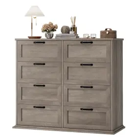 Bot-pb-013 Homfa Horizontal 8 Drawer Dresser Wood Storage Cabinet Double Bot-pb-013 Homfa Horizontal 8 Drawer Dresser Wood Storage Cabinet Double