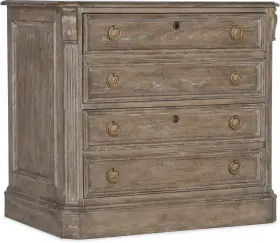 5981-10466-80 Hooker Furniture Work Your Way Home Office Sutter - Claro