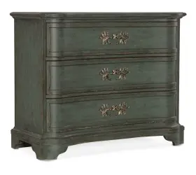 6750-85017-38 Hooker Furniture 6750-85017 Charleston 44 Inch W 3 Drawer Maple - Gullah Green