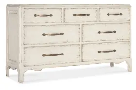 7050-90002-02 Hooker Furniture 7050-90002 Americana 68 Inch W 7 Drawer Cedar And Oak - Daisy /