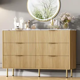 5vikzgijsimcxmylsm1gtgra1a Idealhouse Dresser For Bedroom 6 Drawer With Wide Drawers Wooden Ches