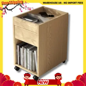 Cb10232cf Ikea New Tonstad Drawer Unit On Casters 13 3/4x23 5/8 Inch Oak Veneer Freeship