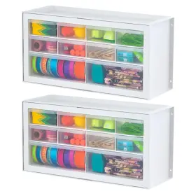 Iris 762016500904 Usa Craft Cabinet Storage Screw Organizer Hardware 10 Dr