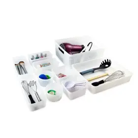 Isaac Jacobs 191631021783 10-piece Glitter Plastic Organizer 13.75 Inch X 11.2 5.1 Set With Cut-out Hand #3 Isaac Jacobs 191631021783 10-piece Glitter Plastic Organizer 13.75 Inch X 11.2 5.1 Set With Cut-out Hand #3