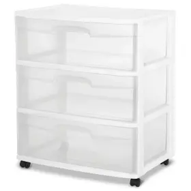Jiafei Joie 764097293904 Plastic Storage Drawer Cart Medium Home Organization Container With