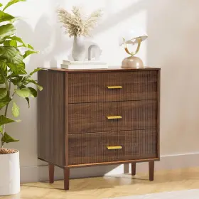 Pw20194 Jian Quanjin Intelligent Furniture Co 3 Drawers Dresser 32 Inch Large Modern White Chest Of