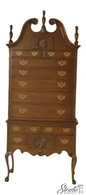 Od-1780 Kittinger 43896 Old Dominion Collection Mahogany Highboy