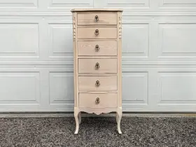 751-303 Lexington Lynne Hollyn At Home Oak Lingerie Chest Chiffonier Model