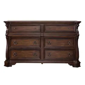 575-br31 Liberty Furniture Arbor Place 8 Drawer Double Dresser In Brownstone