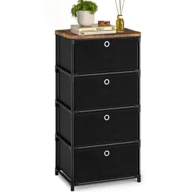 Lcos-4cube-1 Lukytower Fabric Storage Drawers Dresser And Chest Of Small With Drawe