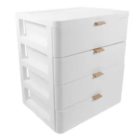 Lurrose B0917jwjvz Makeup Organizer Drawer Tabletop Storage 11.41x10.23x7.67in Multi-layer