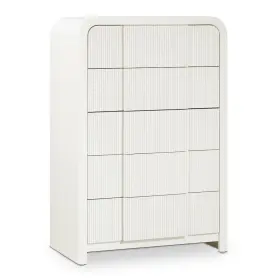 314cream-ch Meridian Furniture Fluted Cream Chest 314cream-ch Meridian Furniture Fluted Cream Chest