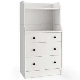 Modern Storage Dresser Anti-toppling Device-white - Color White 655471229100 With