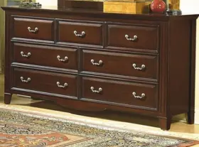 New Classic Emilie Tudor Bh1841-050 Furniture Drayton Hall 7-drawer Dresser Model 6740-050