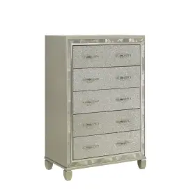 B976s-070 New Classic Furniture Radiance Chest-silver