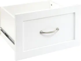 4872 Nobrand Shaker Style Wood Drawer For Storage Closet Clothes 16 Inch X10 White