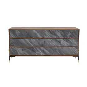 78676 Nova Domus Metcalf - Mid-century Walnut And Grey Dresser