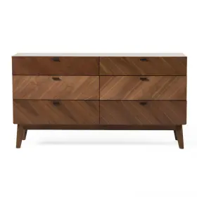 80176 Nova Domus Kamela- Modern Walnut Dresser 80176 Nova Domus Kamela- Modern Walnut Dresser