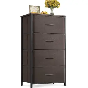 Odk 850049291415 Dresser For Bedroom With 4 Storage Drawers Small Chest Of Fabric Dra Odk 850049291415 Dresser For Bedroom With 4 Storage Drawers Small Chest Of Fabric Dra