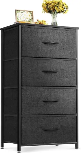 Tim-989858 Odk Dresser For Bedroom With 4 Storage Drawers - New