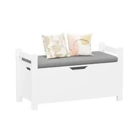 Ootday 751757673435 Kids Toy Box Chest Large Storage Cabinet With Cushion Seat Bench/flip-top Li