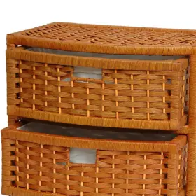Jh09-051-5-hon Oriental Furniture Accent Cabinets 37.5 Inh Particle Board With 5-drawer Honey #3