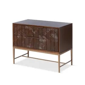 Phc-efc26059 Park Hill Collection 2-drawer Chest Addison Faux Bois Walnut