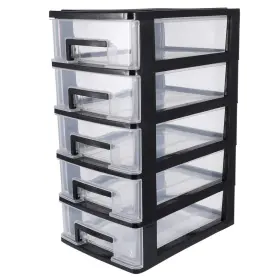 03c31558nn1j0 Patkaw Multifunctional Five- Layer Storage Cabinet 8.3x5.9x12.3inch 5 Plastic Stor
