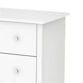 Pr-352922 Pemberly Row 5 Drawer Chest In Pure White Finish