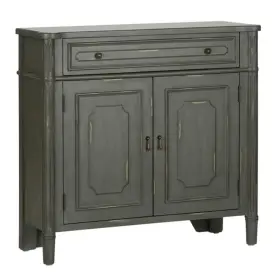 Pr-4753-1905092 Pemberly Row Transitional Wood 2 Door Accent Cabinet In Gray Pr-4753-1905092 Pemberly Row Transitional Wood 2 Door Accent Cabinet In Gray