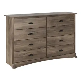 Pr-4753-2532088 Pemberly Row 8-drawer Transitional Composite Wood Dresser In Drifted Gray