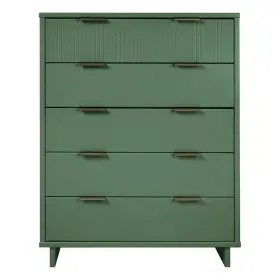 Pr-4753-2744209 Pemberly Row Modern Tall Engineered Wood Dresser In Sage Green