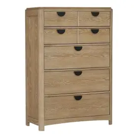 Pr-4753-2824528 Pemberly Row 5 Drawer Traditional Wood Chest With Cedar Bottom In Natural
