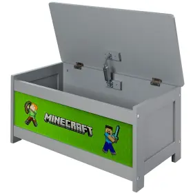 Phoenix Group Ag 640340671565 Minecraft Storage Chest - Wooden Box Toys-games-clothes Seating And Organiza #2