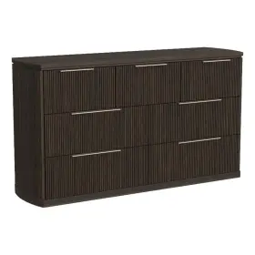 B-16000-5-dr Picket House Furnishings Sutton 7-drawer Dresser In Dark Brown