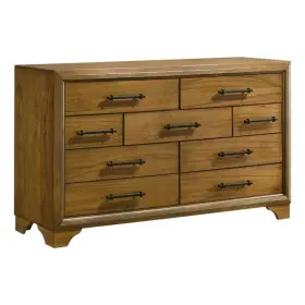 B-7030-5-dr Picket House Furnishings Cynthia 9 Drawer Dresser In Walnut