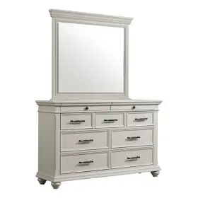 Sr600drmr Picket House Furnishings Brooks 9-drawer Wood Dresser With Mirror In White Sr600drmr Picket House Furnishings Brooks 9-drawer Wood Dresser With Mirror In White